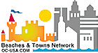 Beaches and Towns Network - Sand Castle Logo